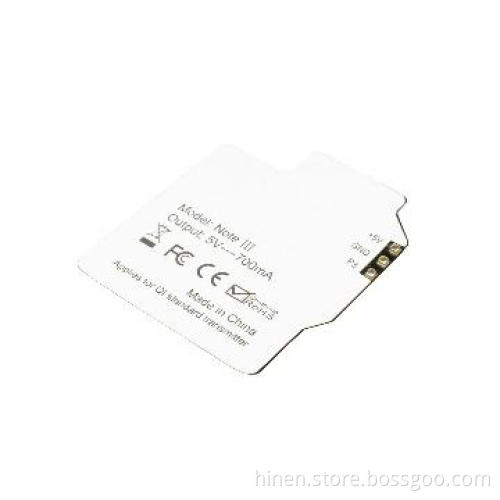Ultra thin Wireless Charging receiver for Galaxy NOTE 3